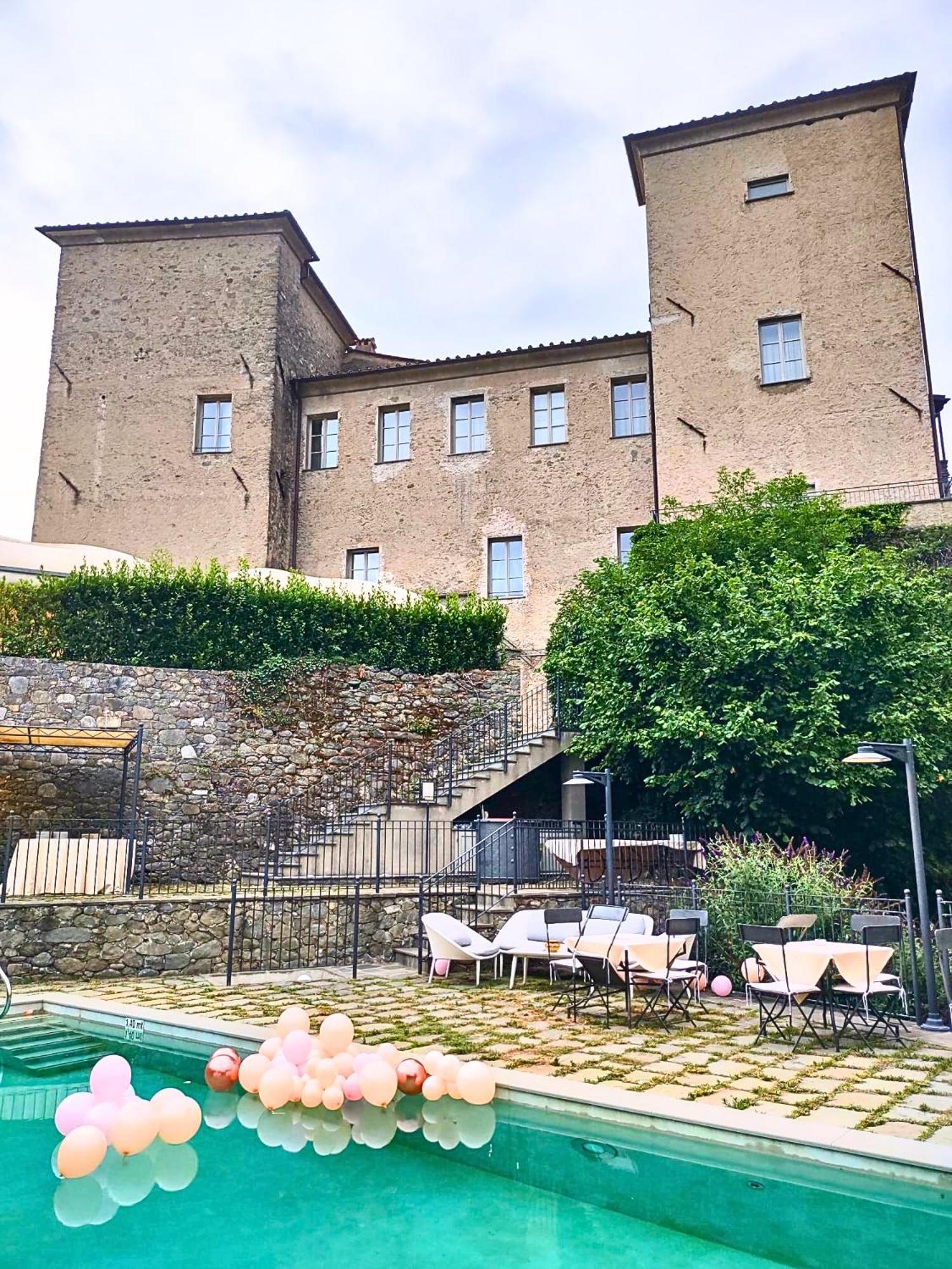 Castello Di Pontebosio Luxury Resort Licciana Nardi ภายนอก รูปภาพ